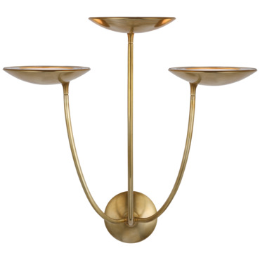 Keira Large Triple Wall Sconce