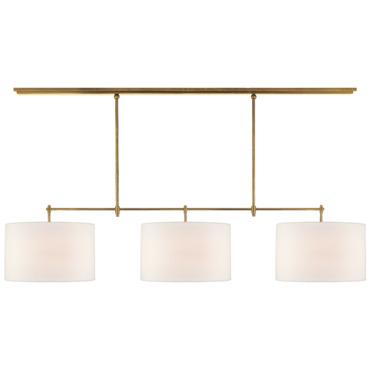 Bryant Drum Linear Pendant | Visual Comfort Signature at Lightology Bryant Drum Linear Pendant