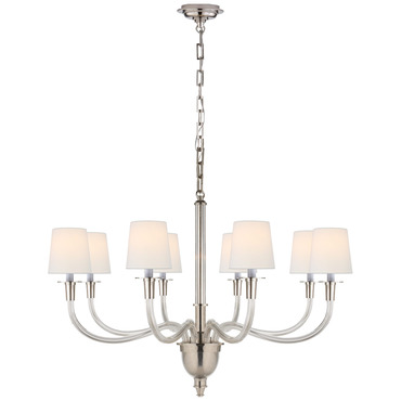 Vivian Large Chandelier | Visual Comfort Signature at Lightology Vivian Large Chandelier