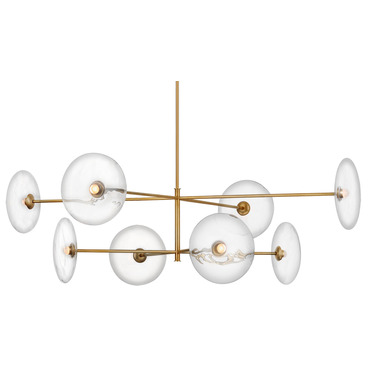 Calvino Radial Chandelier | Visual Comfort Signature at Lightology Calvino Radial Chandelier