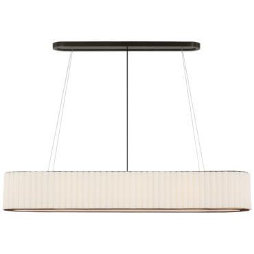 Palati Linear Chandelier | Visual Comfort Signature at Lightology Palati Linear Chandelier