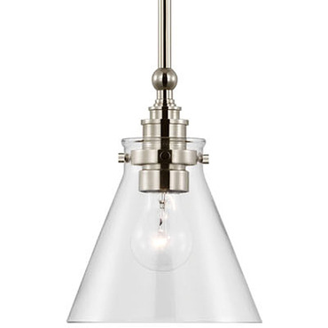 Parkington Cone Pendant | Visual Comfort Signature at Lightology Parkington Cone Pendant