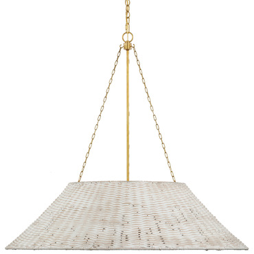 Corinne Woven Chandelier | Visual Comfort Signature at Lightology Corinne Woven Chandelier