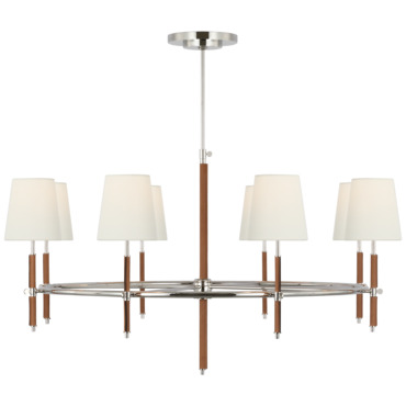 Bryant Wrapped Ring Chandelier | Visual Comfort Signature at Lightology Bryant Wrapped Ring Chandelier