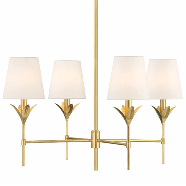 Broche Chandelier | Crystorama at Lightology Broche Chandelier