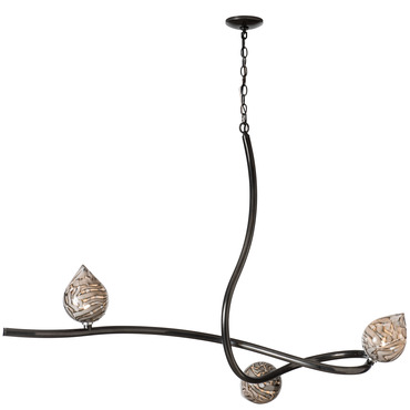 Floret Linear Pendant | Hubbardton Forge at Lightology Floret Linear Pendant