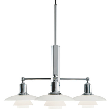 PH 2/1 Glass Chandelier | Louis Poulsen at Lightology PH 2/1 Glass Chandelier