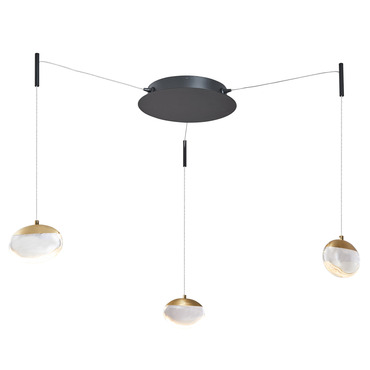 Athena Multi-Light Pendant with Canopy
