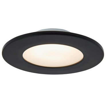 Button Slim Semi Flush Ceiling Light
