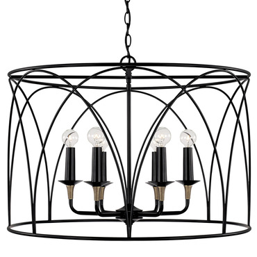 Amara Drum Pendant | Capital Lighting at Lightology Amara Drum Pendant