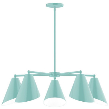 J-Series Jasmine Stem Hung Chandelier | Montclair Light Works at Lightology J-Series Jasmine Stem Hung Chandelier