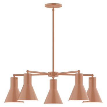 Axis Flare Stem Chandelier | Montclair Light Works at Lightology Axis Flare Stem Chandelier