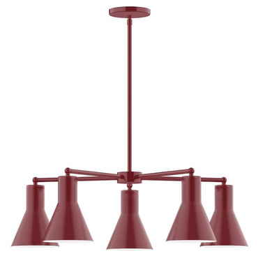 Axis Flare Stem Chandelier | Montclair Light Works at Lightology Axis Flare Stem Chandelier