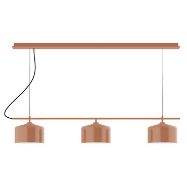Axis Julia Linear Chandelier w/Bar Canopy | Montclair Light Works at Lightology Axis Julia Linear Chandelier w/Bar Canopy
