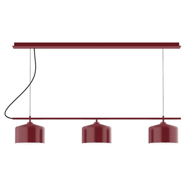Axis Julia Linear Chandelier w/Bar Canopy | Montclair Light Works at Lightology Axis Julia Linear Chandelier w/Bar Canopy