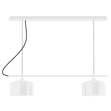 Axis Julia Linear Chandelier w/Bar Canopy
