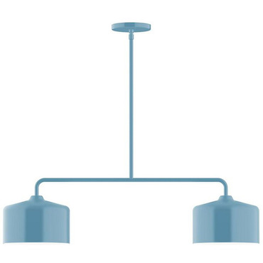 J-Series Julia Stem Hung Linear Multi-Light Pendant | Montclair Light Works at Lightology J-Series Julia Stem Hung Linear Multi-Light Pendant