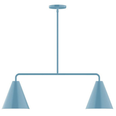 J-Series Jynx Stem Hung Linear Multi-Light Pendant | Montclair Light Works at Lightology J-Series Jynx Stem Hung Linear Multi-Light Pendant