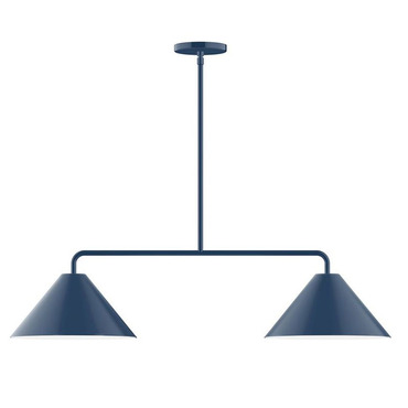 Axis Pinnacle Stem Hung Linear Multi-Light Pendant | Montclair Light Works at Lightology Axis Pinnacle Stem Hung Linear Multi-Light Pendant
