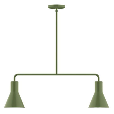 Axis Flare Linear Pendant | Montclair Light Works at Lightology Axis Flare Linear Pendant