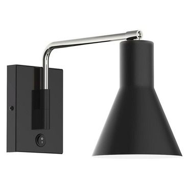 Axis Flare Swing Arm Wall Sconce | Montclair Light Works at Lightology Axis Flare Swing Arm Wall Sconce
