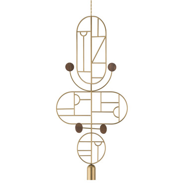 Wooden Dots WDS15 Pendant