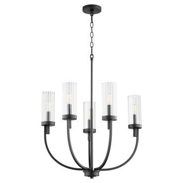 Ladin Chandelier | Quorum at Lightology Ladin Chandelier