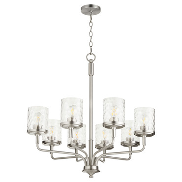 Starky Chandelier | Quorum at Lightology Starky Chandelier