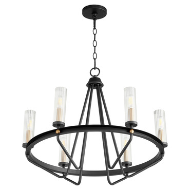 Empire Chandelier | Quorum at Lightology Empire Chandelier