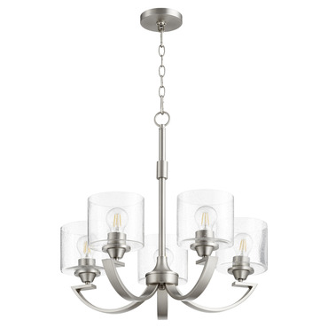 Dakota Chandelier | Quorum at Lightology Dakota Chandelier
