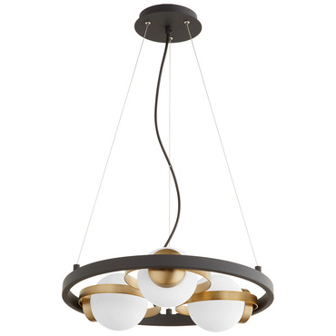 Nimbus Chandelier | Quorum at Lightology Nimbus Chandelier