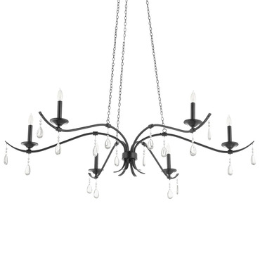 Lorelei Chandelier | Quorum at Lightology Lorelei Chandelier