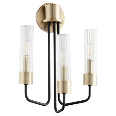 Helix Wall Sconce | Quorum at Lightology Helix Wall Sconce