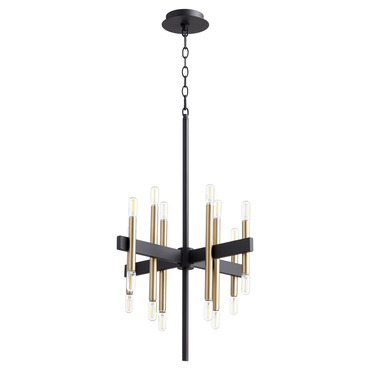 Luxe Chandelier | Quorum at Lightology Luxe Chandelier