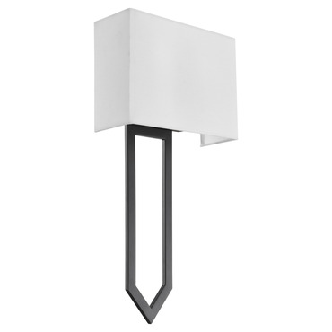 Bolivar 2-Light Wall Sconce | Quorum at Lightology Bolivar 2-Light Wall Sconce