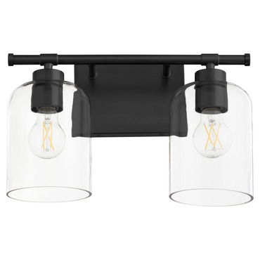 Tribute Bathroom Vanity Light | Quorum at Lightology Tribute Bathroom Vanity Light