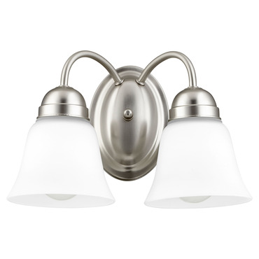 Fort Worth Traditional Bathroom Vanity Light | Quorum at Lightology Fort Worth Traditional Bathroom Vanity Light
