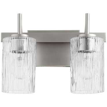 Fort Worth Modern Bathroom Vanity Light | Quorum at Lightology Fort Worth Modern Bathroom Vanity Light