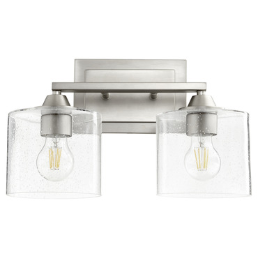 Dakota Bathroom Vanity Light | Quorum at Lightology Dakota Bathroom Vanity Light