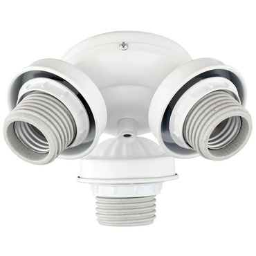 3-Light Flush Fan Light Kit