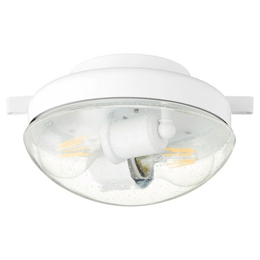Clear Dome Wet Location Fan Light Kit