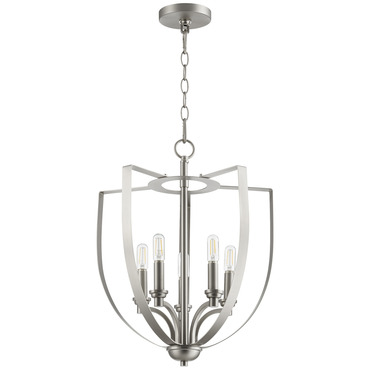 Dakota Open Chandelier | Quorum at Lightology Dakota Open Chandelier