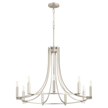 Olympus Chandelier | Quorum at Lightology Olympus Chandelier