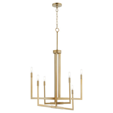 Bolero Chandelier | Quorum at Lightology Bolero Chandelier