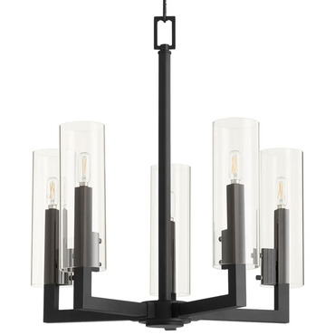 Harbin Chandelier | Quorum at Lightology Harbin Chandelier