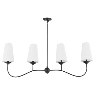 Euphora Linear Chandelier | Quorum at Lightology Euphora Linear Chandelier