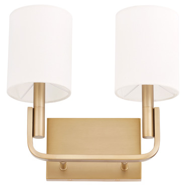 Tempo 2-Light Wall Sconce | Quorum at Lightology Tempo 2-Light Wall Sconce