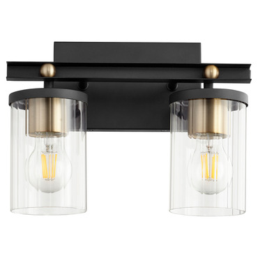 Empire Bathroom Vanity Light | Quorum at Lightology Empire Bathroom Vanity Light