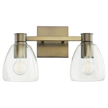 Relo Bathroom Vanity Light | Quorum at Lightology Relo Bathroom Vanity Light