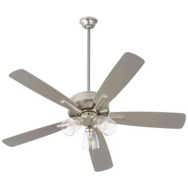 Ovation 52 Inch Ceiling Fan | Quorum at Lightology Ovation 52 Inch Ceiling Fan